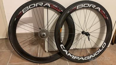 Ruote carbonio bora one rim tubolare