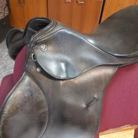 Sella da Dressage Kieffer in Pelle Nera