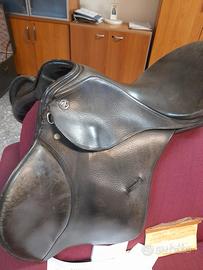 Sella da Dressage Kieffer in Pelle Nera