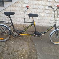 bici tandem pieghevole 