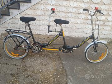 bici tandem pieghevole 