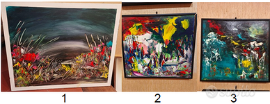 19 quadri contemporanei, anche separatamente