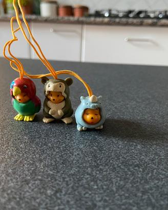 14 charm Kinder Winnie the Pooh vintage originali