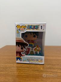 Espositore Funko Pop Custom Luffy/Rubber Kinder