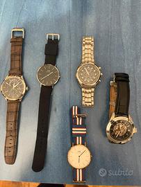 Varie marche di orologi