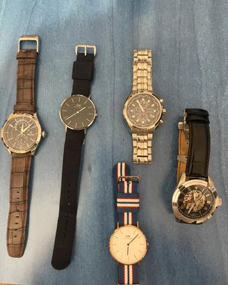 Varie marche di orologi