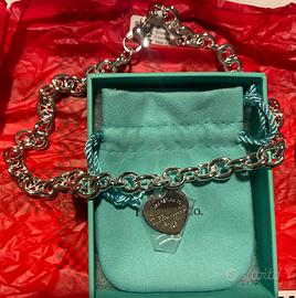 Collana Heart Tag - Stile Iconico Pendente in Arg