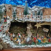 presepe fatto a mano 