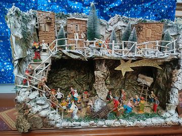 presepe fatto a mano 