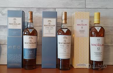 3 Whisky Macallan 12 years old