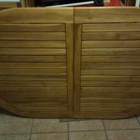 Tavolo di acacia tutto legno massello