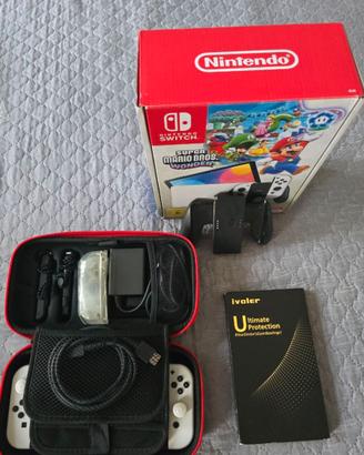 Nintendo Switch OLED Bianca Pari al Nuovo + Garanz