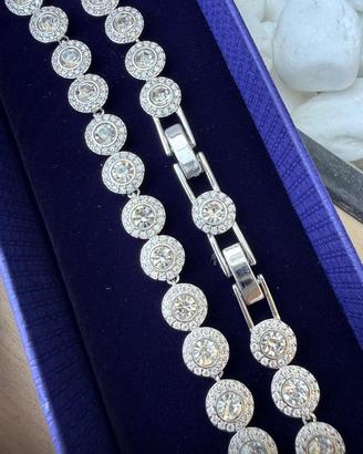 Collana Swarovski argento