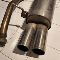 Scarico Ragazzon inox doppia uscita per benzina