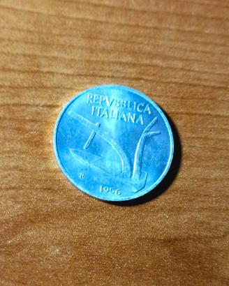 Rara moneta 10 lire 1956