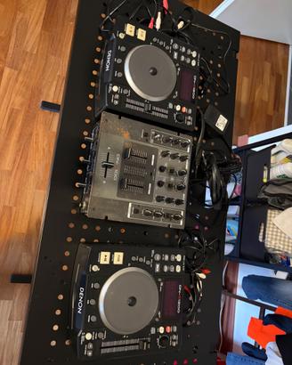 CDJ e Mixer Denon