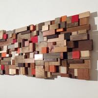 quadro scultura pannello decorativo legno