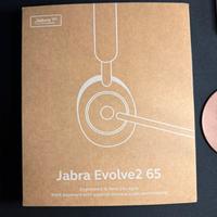Jabra evolve 2 65 sigillate cuffie