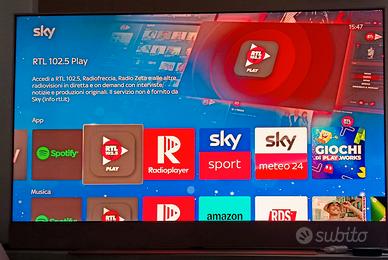 Smart TV 55 pollici Sky glass 