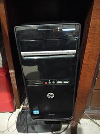 Computer Hp pavilion maggiorato  fisso completo di