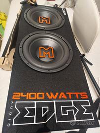 EDGE EDBX12TADSP-E3 Subwoofer Attivo 2x12" (800W R