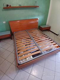 Letto matrimoniale con contenitore