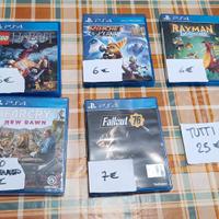 Giochi PS4 e PS3