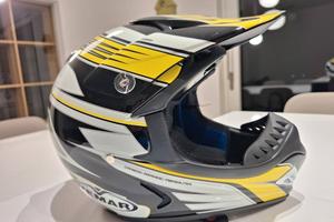 Casco Cross Enduro VEMAR in Fibra - Taglia S 