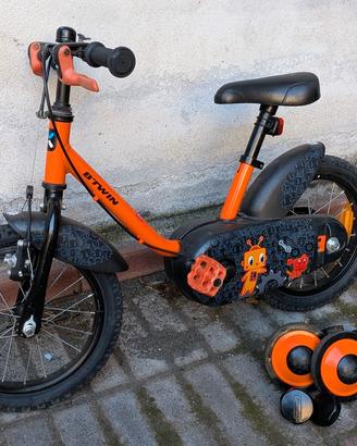bicicletta bambino 14 bitwin  decathlon 