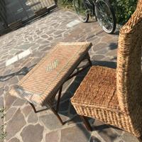 Set in vimini di 3 pezzi