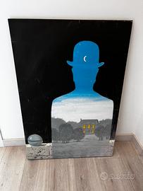 Quadro arte  riproduzione su tela 100 per 68 cm