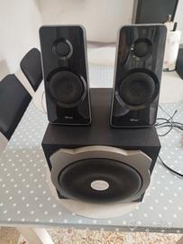 subwoofer con casse trust 