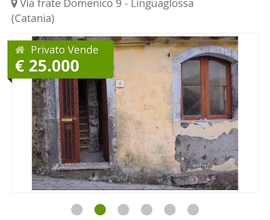 Vendersi casa su due piani da rifinire