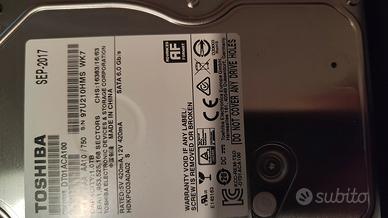 HD da 1 TB Toshiba