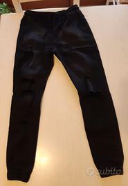Pantaloni Jeans neri con strappi