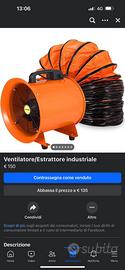 Ventilatore/estrattore professionale