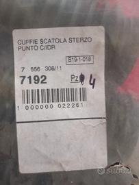 4 cuffie scatola sterzo fiat punto