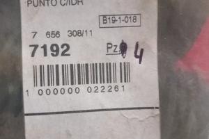 4 cuffie scatola sterzo fiat punto