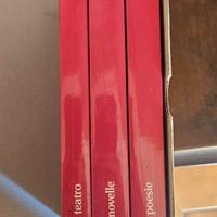 Tutte le poesie, le novelle e il teatro 3 volumi D