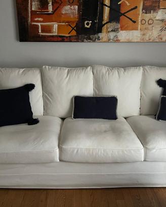 Gronlid Ikea divano 3 posti bianco