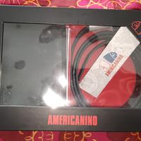 AMERICANINO PORTAFOGLI E CINTURA ORIGINALI NUOVI 