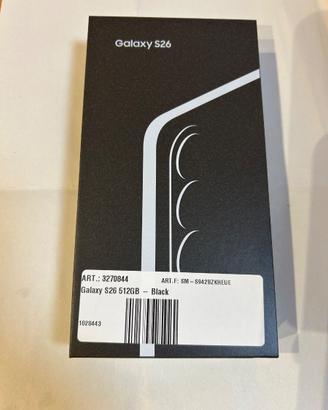 Samsung S26 512GB Black "sigillato"