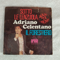 Vinile 45 giri Il forestiero di Celentano