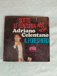 Vinile 45 giri Il forestiero di Celentano