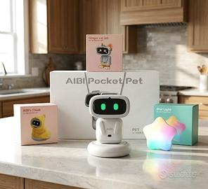 AIBI Pocket - Robot AI con ChatGPT + Kit Accessori