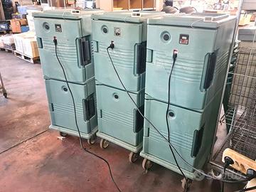 3 carrelli isotermici isolati Cambro usati