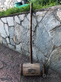 Mazzuolo mazza legno artigianale epoca