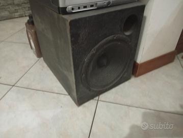 cassa x subwoofer 