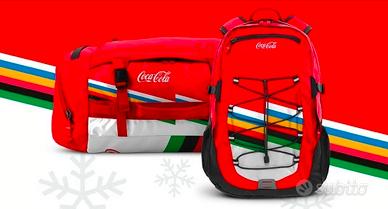 borsone+zaino coca cola olimpiadi