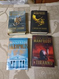 4 Romanzi storici di Valerio Massimo Manfredi 